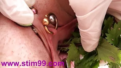 Rapariga Macho tatuada rapariga melhores porno anal anal Miúda Grande Rabo de calças brancas